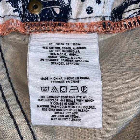 EUC! Anthropologie Pilcro Serif Sateen Zip Ankle Skinny - 25 - Picture 7 of 7